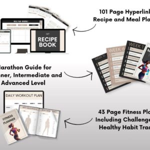 Health & Fitness Digital Product System Done-For-You Guides, Planners & Trackers to Launch, Brand & Monetize Fast