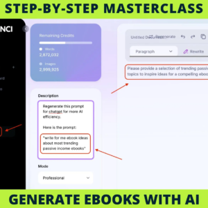 AI eBook Publishing System A Step-by-Step Framework to Create, Design & Monetize eBooks Using AI